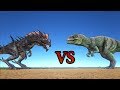 Reaper Queen vs Giganotosaurus || ARK Aberration || Cantex