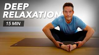 15 Min Yoga for DEEP RELAXATION l Recovery Routine