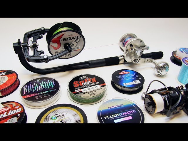 How to Spool ANY Fishing Reel Using a Portable Line Spooler Winder  Tensioner