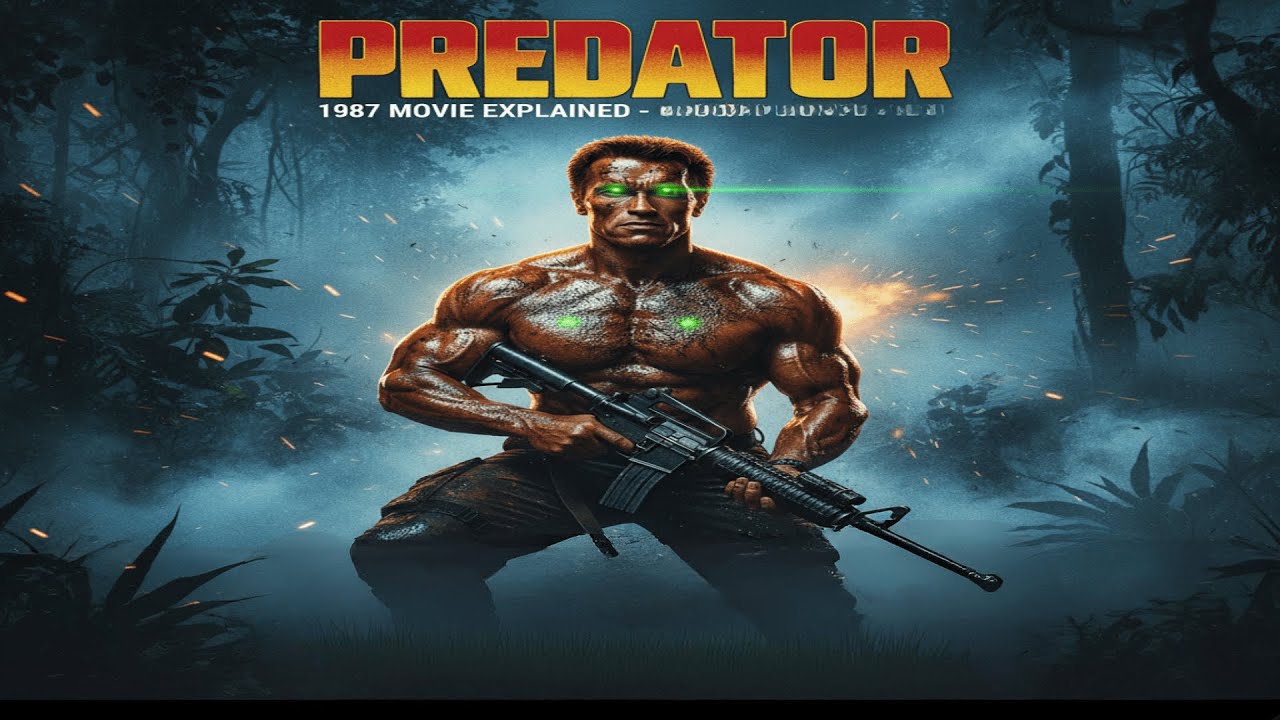 Predator (1987) Movie Explained in Hindi | Alien Hunter Action Thriller