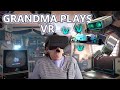 I Put My GRANDMA In VR (VR Reaction First Time)