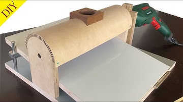 Amazing DIY Thickness Sander - Drum Sander