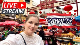 Get Lost With Me In Bangkok’s Chinatown LIVE