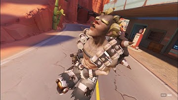Overwatch Junkrat Nano Boosted Manic Game Ending Payload Defence Frenzy