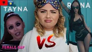 RINA- ILEGAL X TAYNA- RING RING| ALBANIAN FEMALE RAP REACTION|