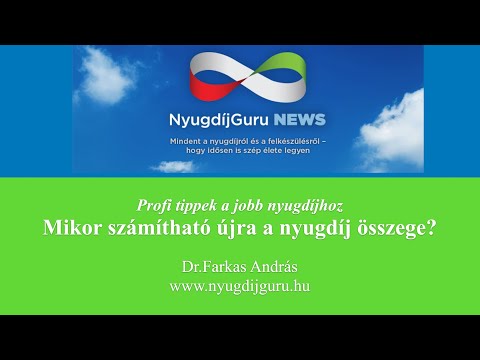 Videó: Mikor folyósítják a nyugdíjat 2020 júniusában?