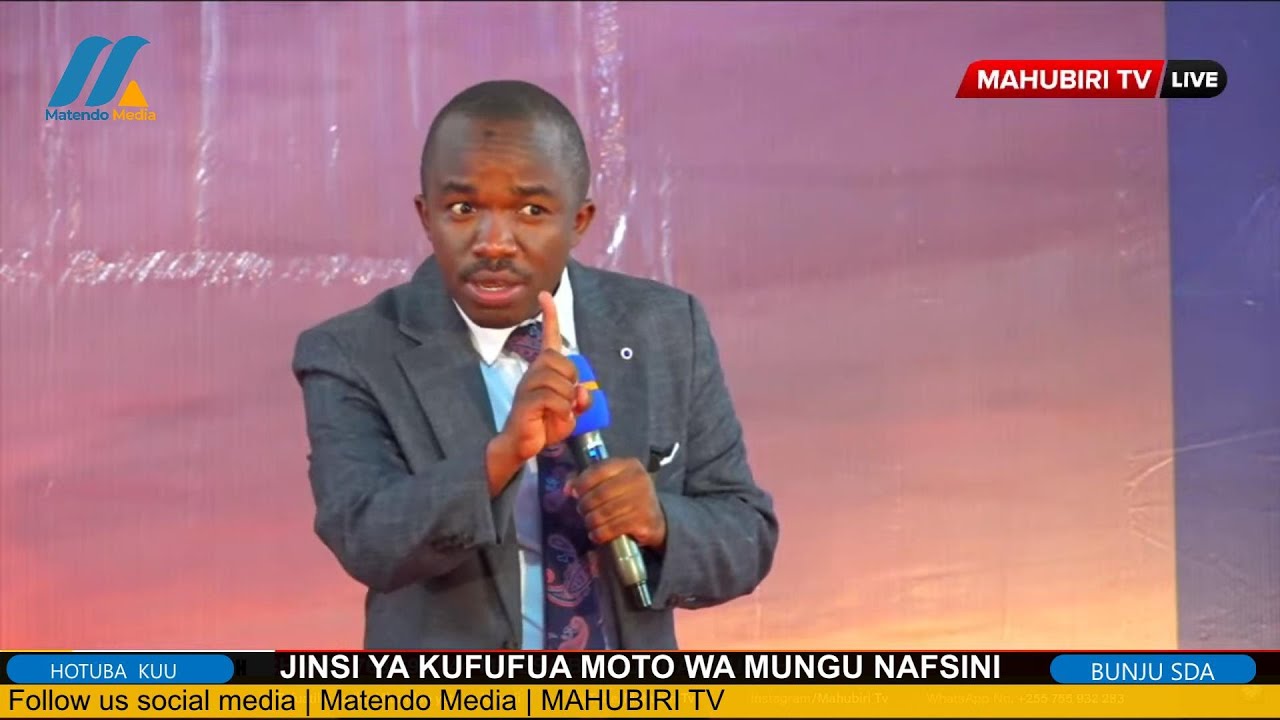 🔴 #LIVE 28.11.2024 | JINSI YA KUFUFUA MOTO WA MUNGU NAFSINI | PR. DAVID MMBAGA