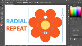 How to Repeat an Object Around a Circle  - Adobe Illustrator