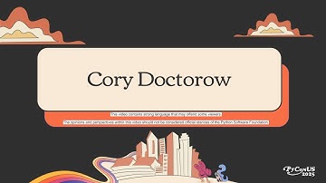 Keynote Speaker - Cory Doctorow