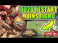 Live! 4028 Restart: First Battle Ruins Fight - Rise of Kingdoms