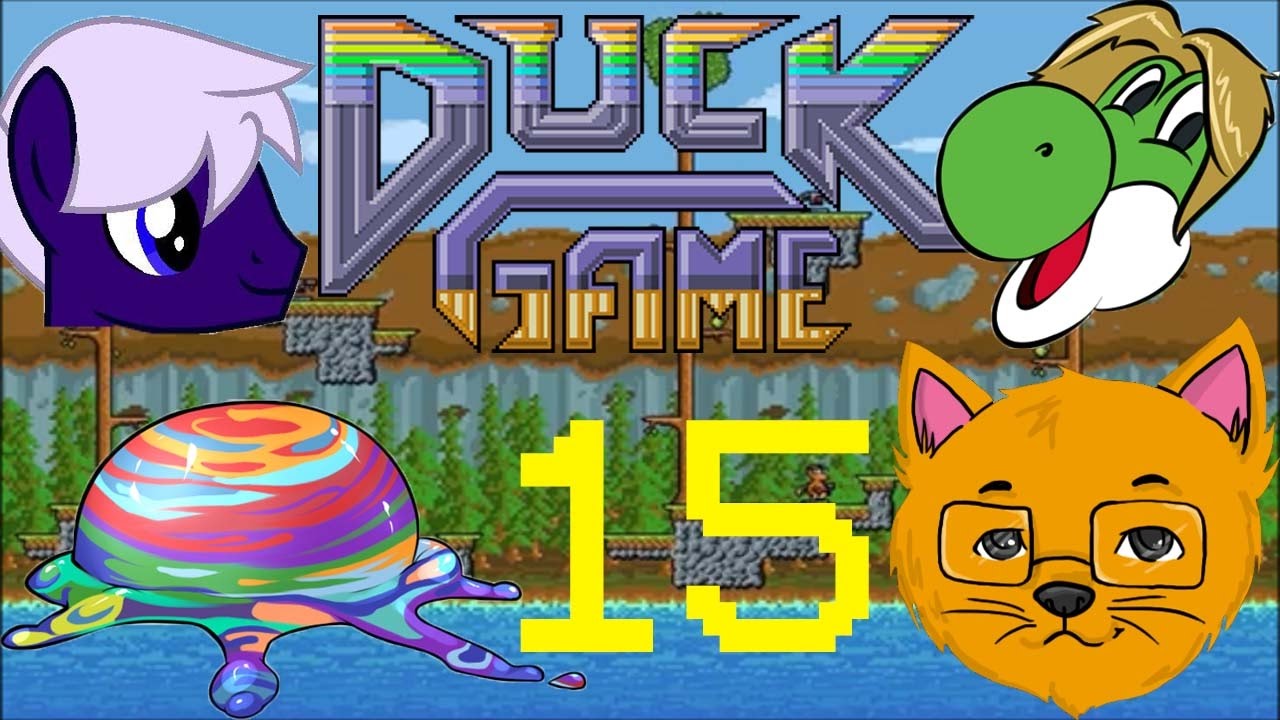 Duck Game Match 15 QWOP Mode YouTube