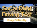 SoCal DMV Driving Test – EASY Difficulty – Nervous Student – Low Stress