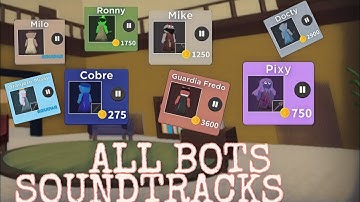 Roblox Puppet ALL BOTS SOUNDTRACKS 🎶 From Chapter 1 To 8