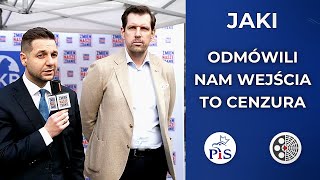 Patryk Jaki: UJ odmówił wstępu - to cenzura i dyskryminacja