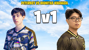 Peterbot vs Khanada 1v1 Buildfights