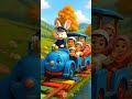 TRAIN FUN#KidsTrainRide #FunJourney #HappyChildren #ColorfulTrain #AdventureTime #KidsFun #Shorts