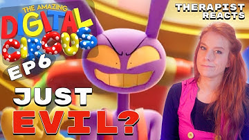 Jax: Wreed of omgaan met de situatie? Therapeut reageert op EP6 van The Amazing Digital Circus!