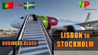 FLIGHT REPORT Lisbon 🇵🇹 🇸🇪 Stockholm TAP PORTUGAL Business Class (# 128)