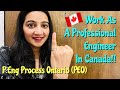 Comment obtenir un permis dingnieur en ontario  processus tape par tape peng peo  immigration canadienne