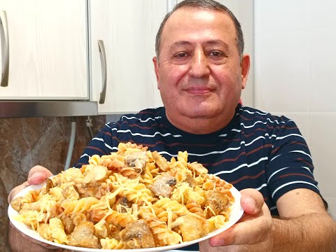 видео: МАКАРОНЫ - Жареные в 100 раз ВКУСНЕЕ! Сметанно-Чесночная подлива из грибов!