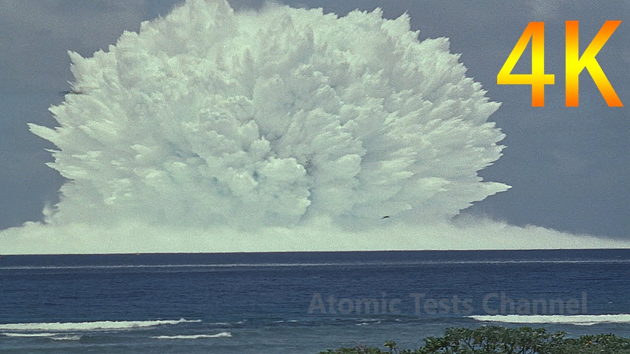  150 METER UNCUT FOOTAGE OF UNDERWATER ATOMIC BLAST 1958