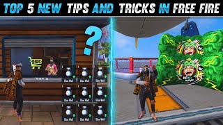 TOP 5 SECRET TRICKS IN FREE FIRE | FREE FIRE SECRET GLOO WALL TRICK | FREE FIRE TIPS AND TRICKS screenshot 5