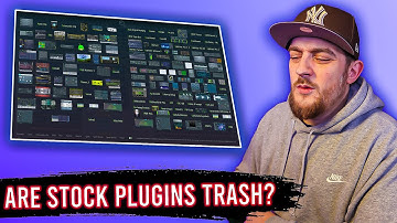 Can You Make FIRE UK RAP BEATS Using Only STOCK PLUGINS?