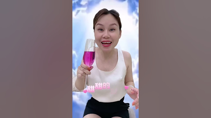 厲害了，飲料竟然會變色！#funny#萌娃#魔法