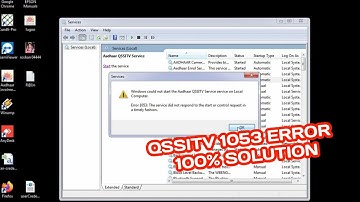 QSSITV Service Not Working 3.3.2.4/96-2 | qssitv 1053 error solution 3.3.4.2/96-2 #TOOTECH