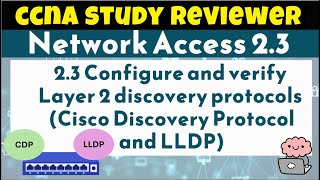 CCNA Study Reviewer -2.3 Configure and verify Layer 2 discovery protocols  (with Flashcards)