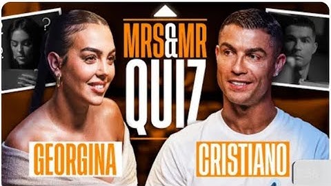 Cristiano Ronaldo y Georgina revelan todo en el quiz de parejas | Cris & Gio Parte @cristiano