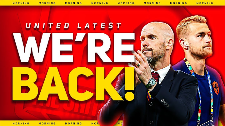 De Ligt TRANSFER Request! Ten Hag TRANSFER Demand! Man Utd Transfer News