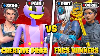 2 Creative PROS vs 2 FNCS WINNERS  ($1000) 😳