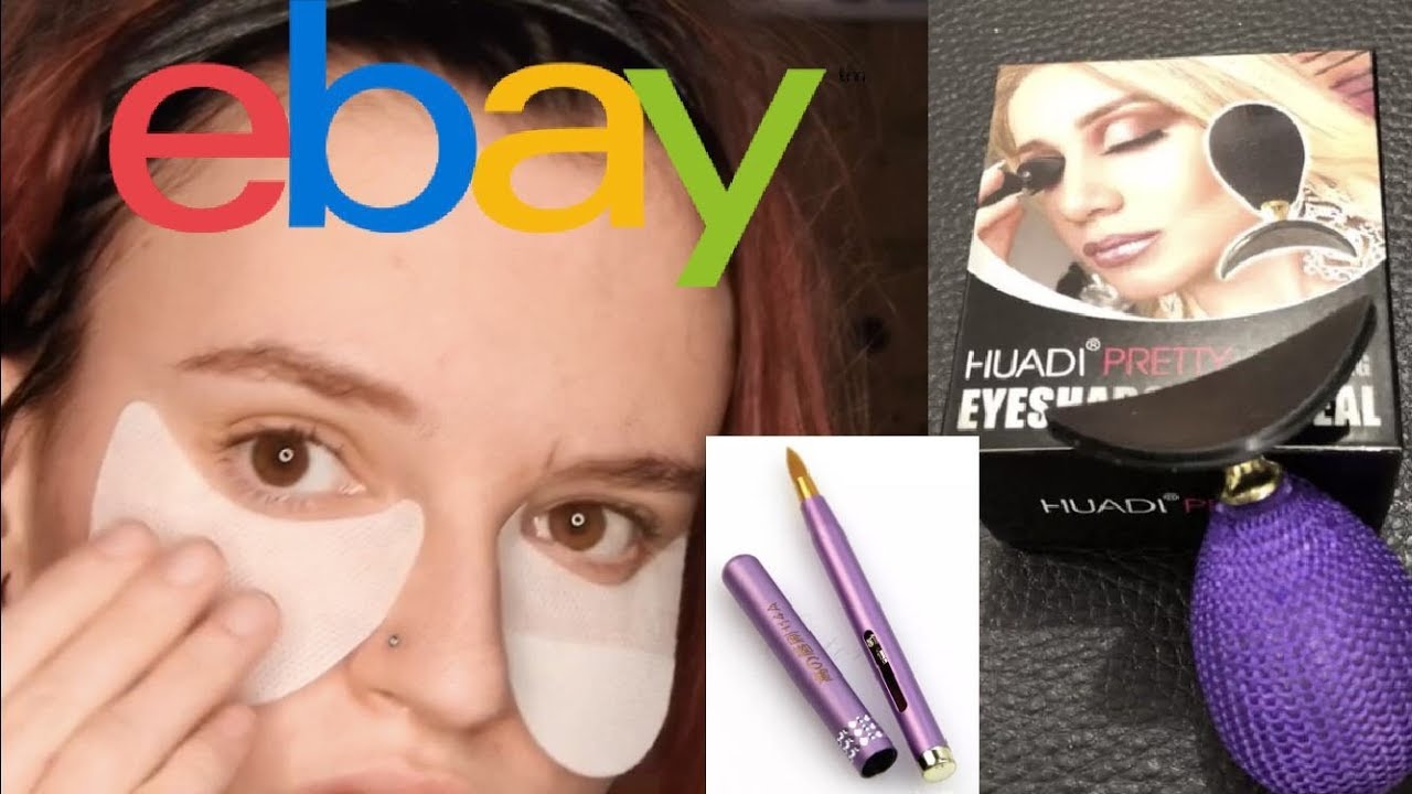 Trying out EBay makeup tools