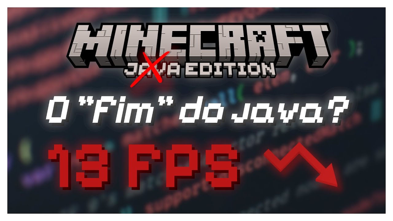 Por que o MINECRAFT JAVA é tão MAL OTIMIZADO? - YouTube