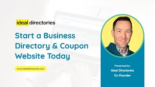 Start a Business Directory & Coupon Website Today