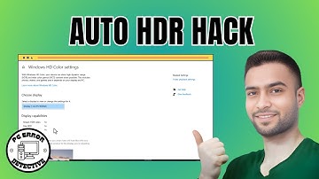 How To Enable Or Disable Auto HDR For Games In Windows 10 - Step-by-Step Guide