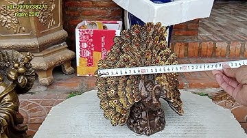 phật Di Lạc thõi vàng,voi cõng sen, Đại Bàng như ý,cóc chiêu tài,,,đồ đồng sưu tầm trưng bày,,,