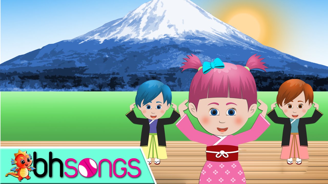 Head Shoulders Knees And Toes lyrics with lead vocal | Nursery Rhymes TV | Ultra HD 4K Music Video