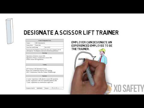 How To Certify Scissor Lift Operators In Three Easy Steps