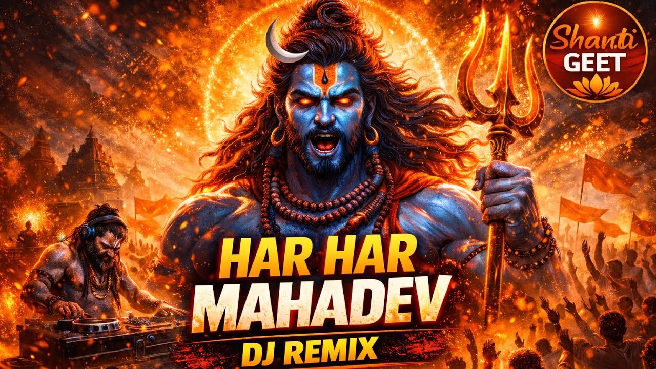 Har Har Mahadev 🔱 Powerful DJ Remix | Mahadev Bhakti Song | Bholenath DJ Song 2026