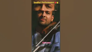 Soul-full Performance 🥺❤️|Tujh mein rab dikhta hai |Violin 🎻cover|Binesh Babu| #shorts #soulfulmusic