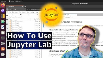 Using Jupyter Lab
