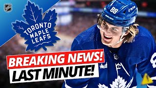 JUST HAPPENED LOOK WHAT HE SAID TORONTO MAPLE LEAFS NEWS TODAY NHL NEWS