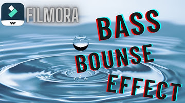 Audio Bass effect in filmora