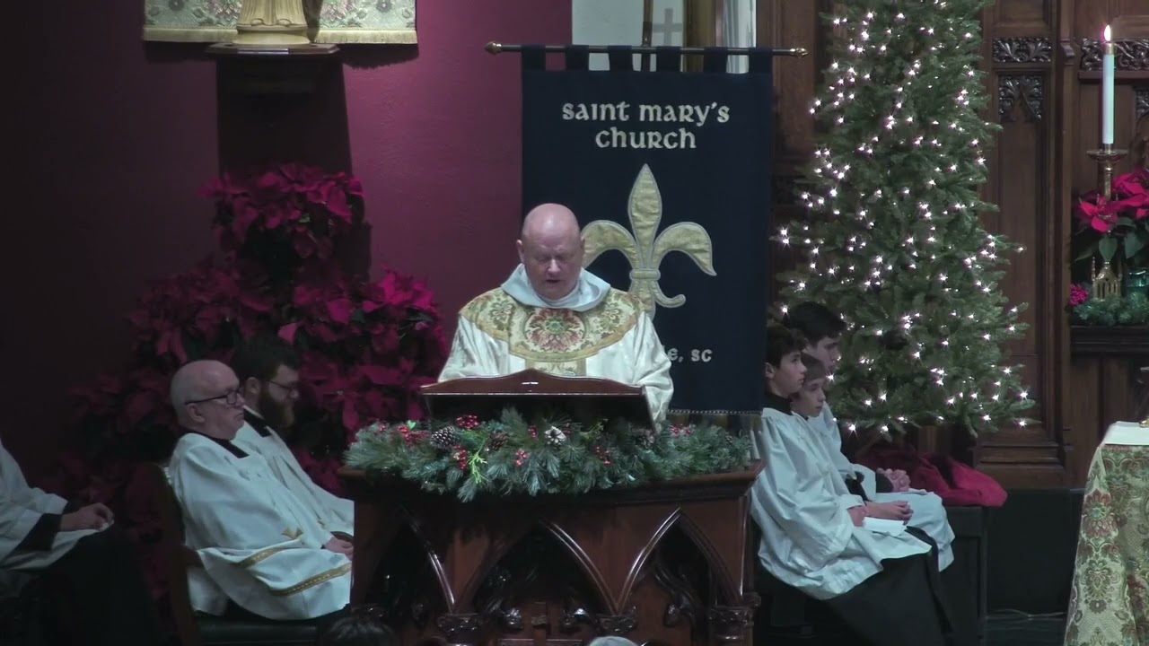 Проповедь отца Ньюмана на рождественской ночной мессе