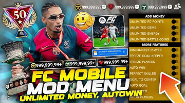 FC MOBILE MOD MENU V26.1.02 🚀 Unlimited Money, Fc Points - FC Mobile Mod Menu | Fc Mobile Mod Apk
