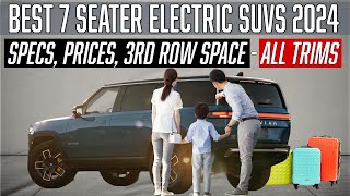 Best 7-Seater Family Electric SUVs: Specs, Prices, Cargo \& 3rd Row Space \& Towing Details!