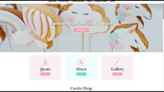 6101 - Soft and Sweet Theme Demo - CookieShopper.com screenshot 1