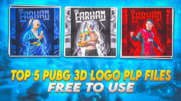 5 Pubg/Bgmi 3d Logo Plp File | Download Pubg 3d Logo Plp File | Bgmi 3d Logo Plp File For Pixellab
